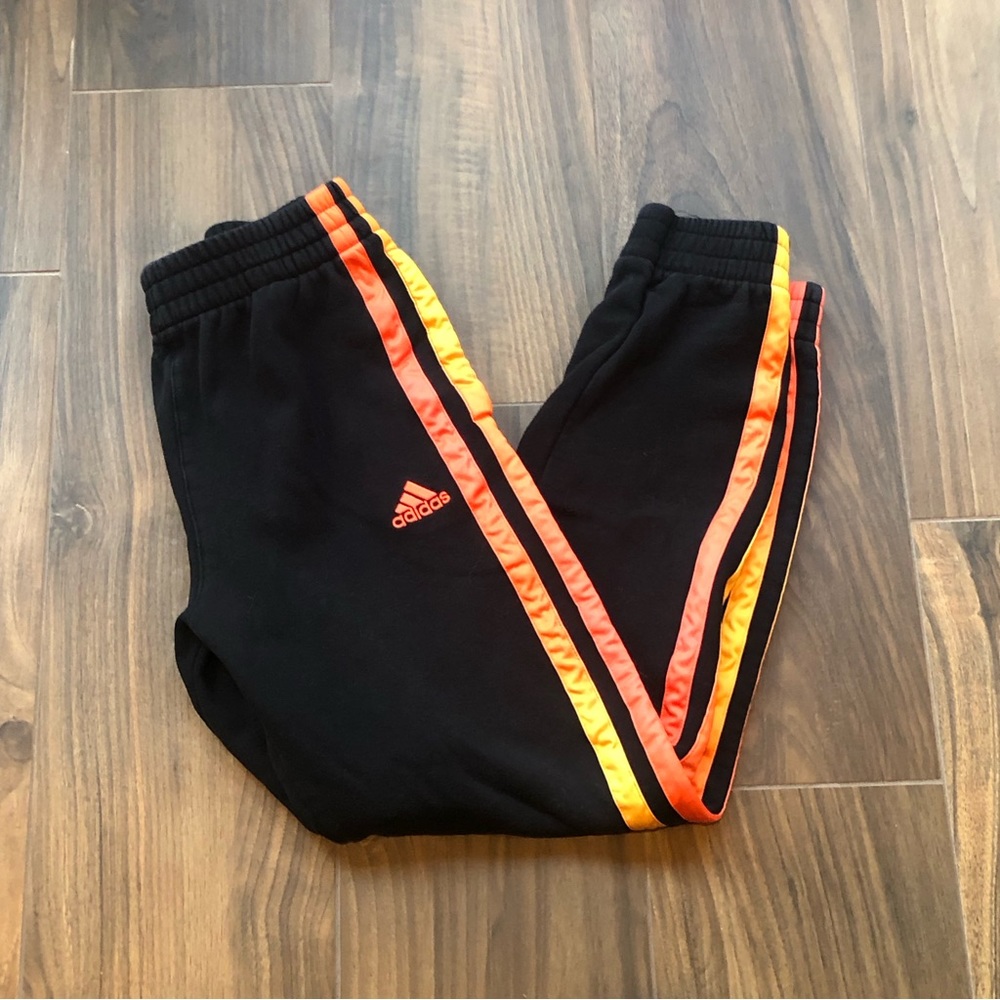 Adidas Fleece Youth Joggers Size L